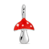 Charm Garden - Silver - Mushroom Charm - Juniper Collective LLC