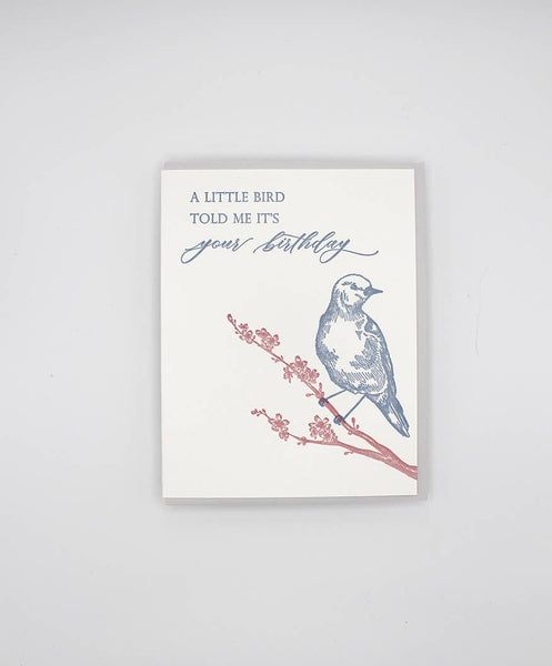 A Little Bird Told Me It’s Your Birthday - Juniper Collective LLC