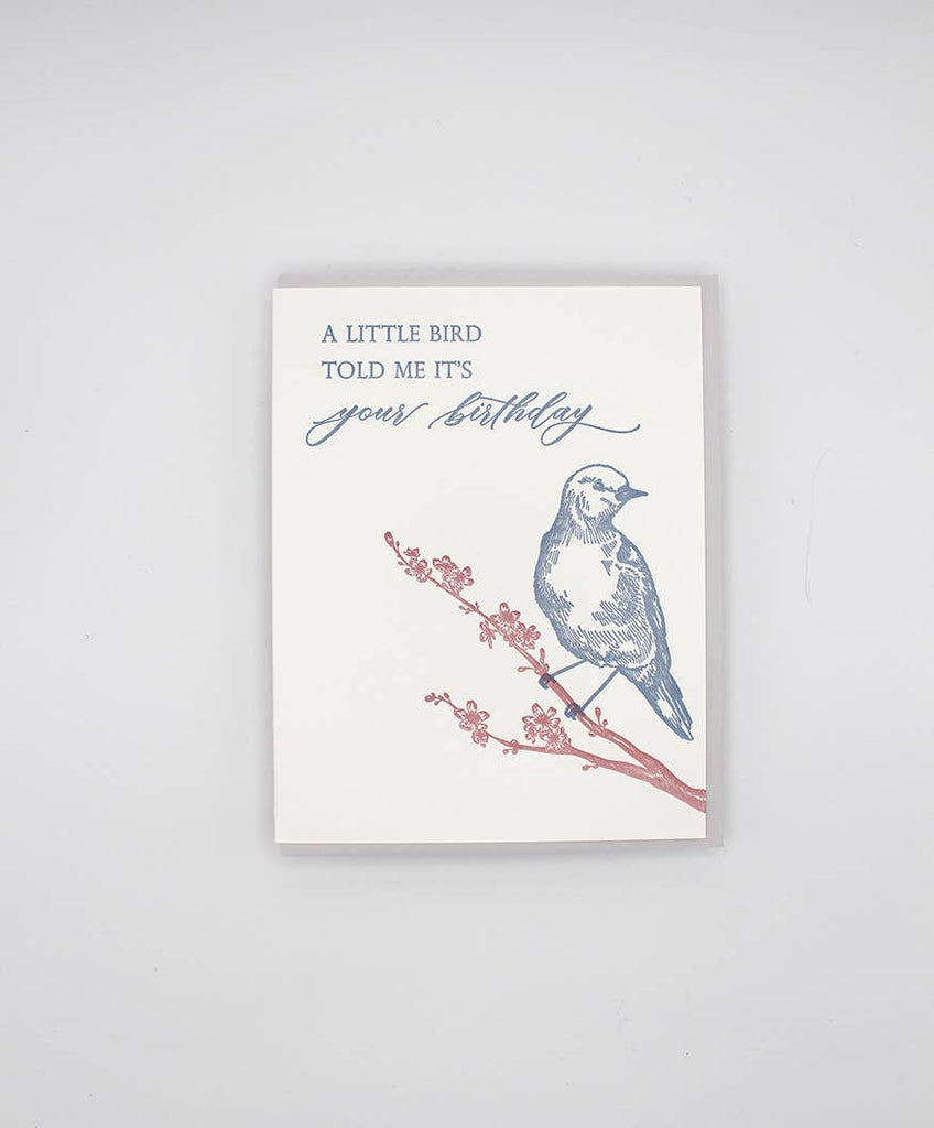 A Little Bird Told Me It’s Your Birthday - Juniper Collective LLC