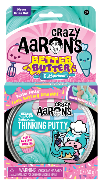 Better Butter Buttercream  - 4" Thinking Putty Tin - Juniper Collective LLC