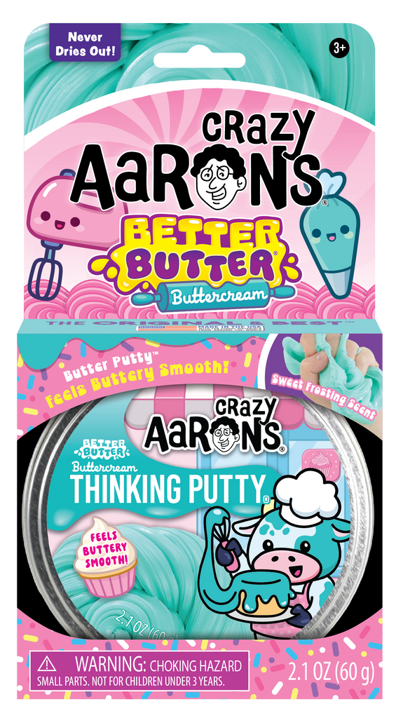 Better Butter Buttercream  - 4" Thinking Putty Tin - Juniper Collective LLC