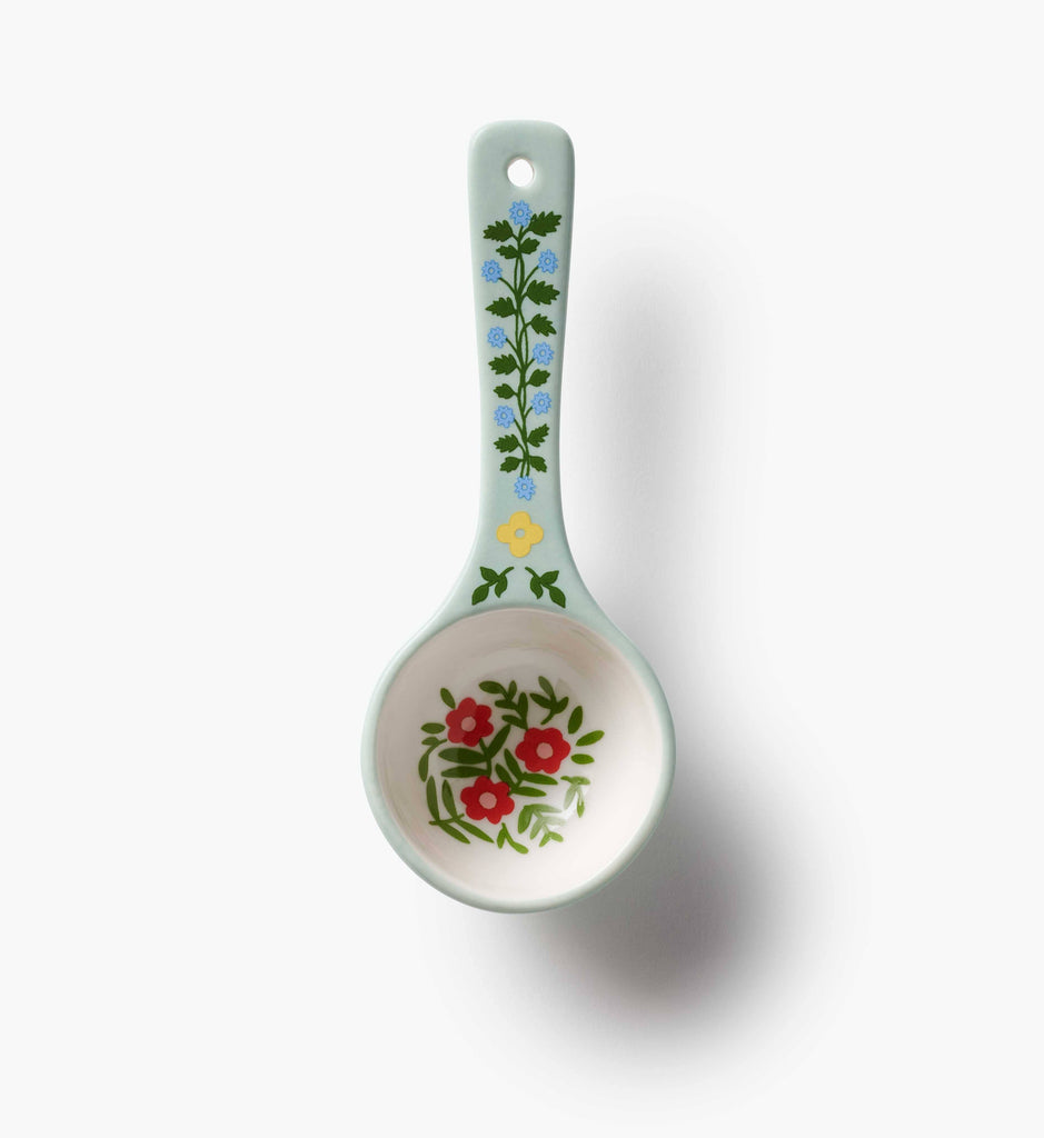 Home Sweet Home Porcelain Measuring Spoons - Juniper Collective LLC