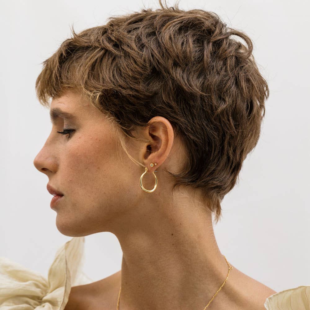 Small Maria Hoop Earrings - Juniper Collective LLC