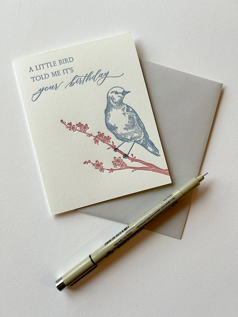 A Little Bird Told Me It’s Your Birthday - Juniper Collective LLC