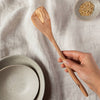 Olive Wood Wavy Spatula - Juniper Collective LLC