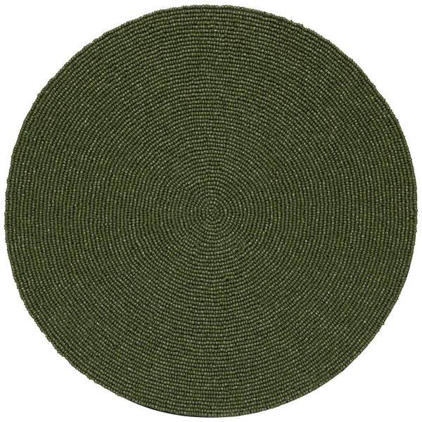 Cedar Beaded Placemat - Juniper Collective LLC