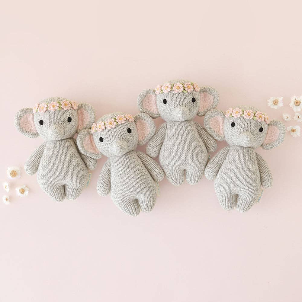 Baby elephant (blush floral), gives 5 meals - Juniper Collective LLC