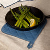 Midnight Blue Stonewash Potholder - Juniper Collective LLC