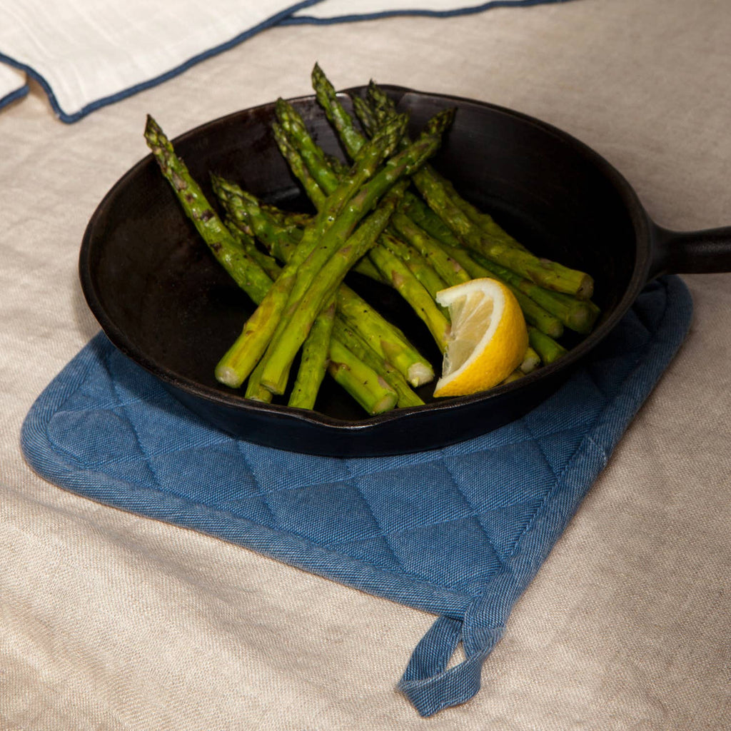 Midnight Blue Stonewash Potholder - Juniper Collective LLC