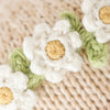 Baby honey bear (ivory floral) - Juniper Collective LLC