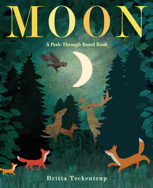 Moon: A Peek-Through Board Book - Juniper Collective LLC