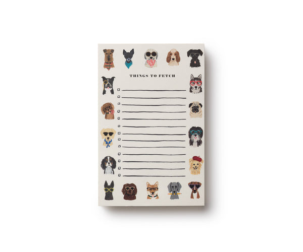 Dog “Things to Fetch” Notepad - Juniper Collective LLC