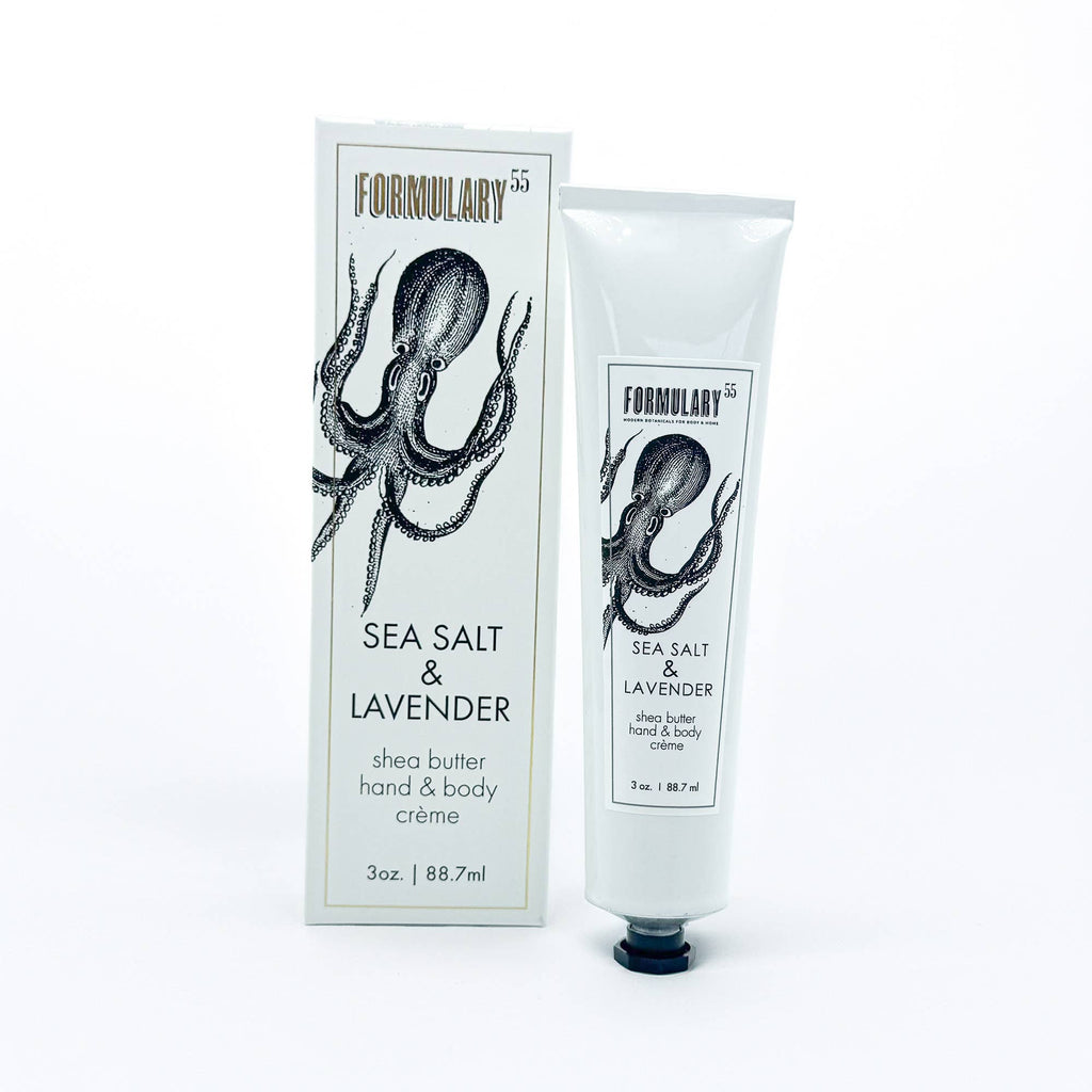 Sea Salt & Lavender - Shea Butter Hand & Body Creme Tube - Juniper Collective LLC