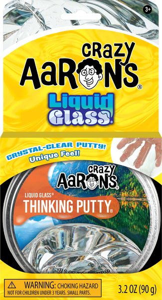 Liquid Glass - Full Size 4" Thinking Putty Tin - Juniper Collective LLC
