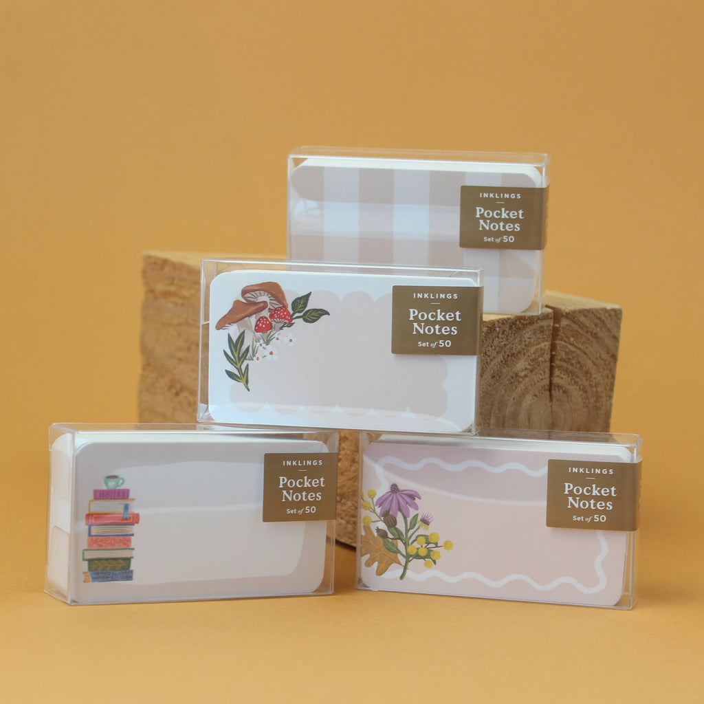 Pocket Notes™ - Woodland Mushrooms - Juniper Collective LLC
