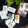 Wildflower Meadow watercolor painting kit - Juniper Collective LLC