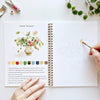 Bouquets watercolor workbook - Juniper Collective LLC