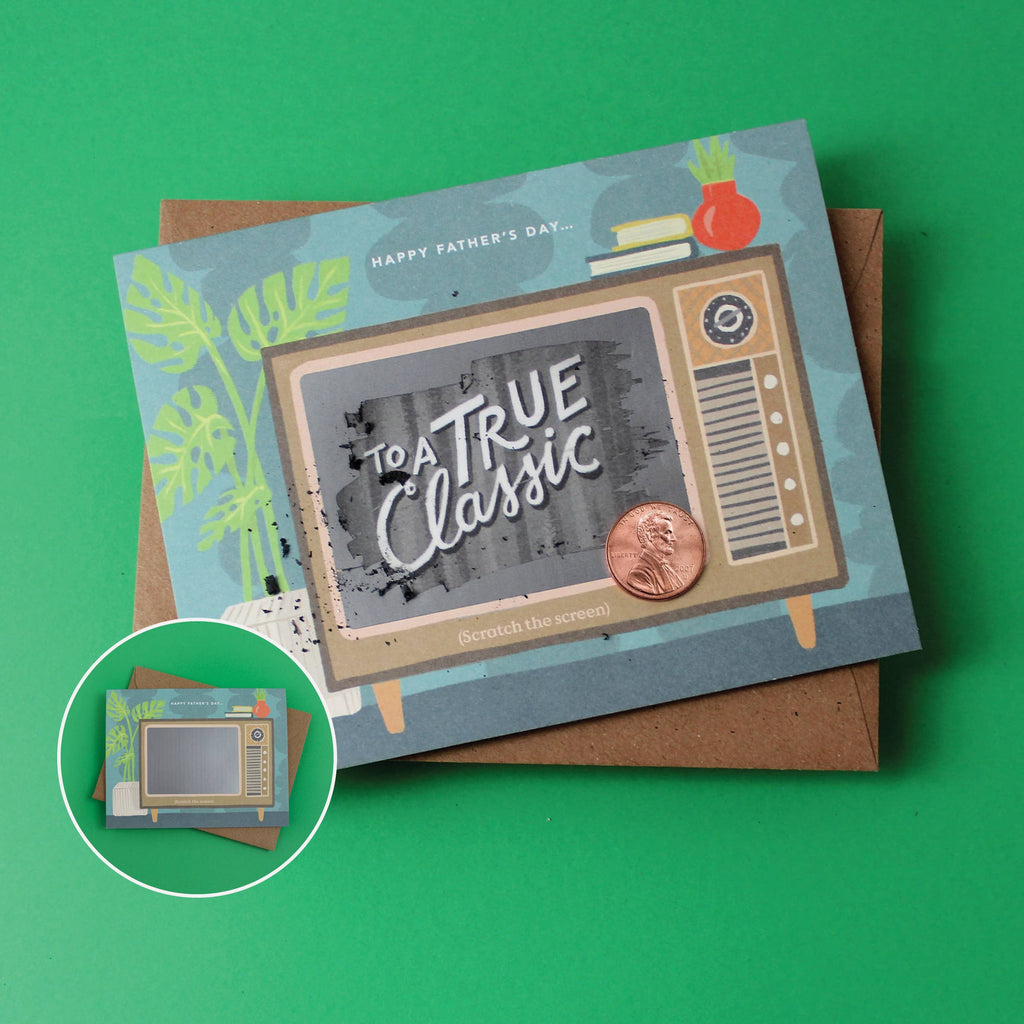 Scratch-off Card - True Classic TV - Father's Day - Juniper Collective LLC