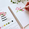 Bouquets watercolor workbook - Juniper Collective LLC