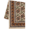 Elysian Block Print Tablecloth 60 x 90 inch - Juniper Collective LLC