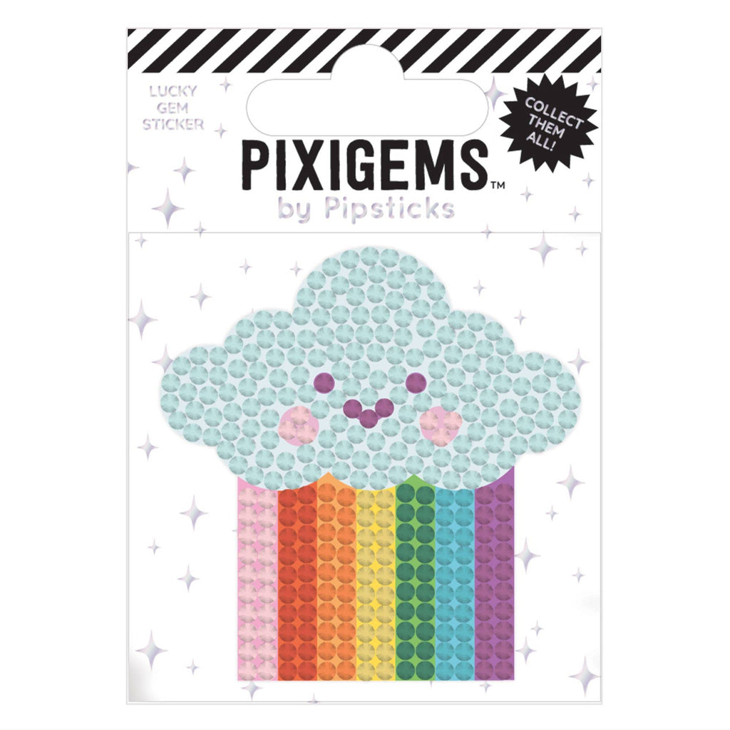 Coco Cloud Pixigem Sticker - Juniper Collective LLC
