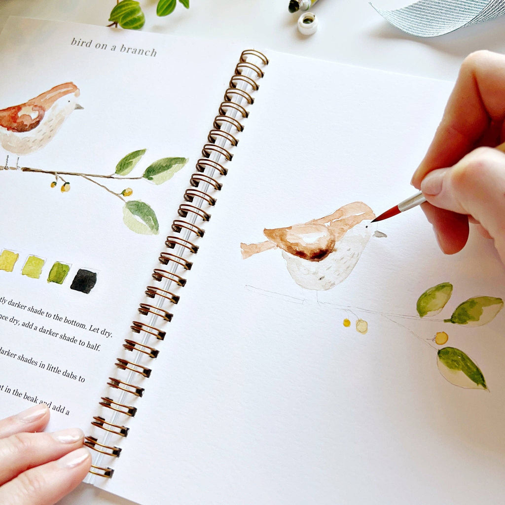 Animals Watercolor Workbook - Juniper Collective LLC