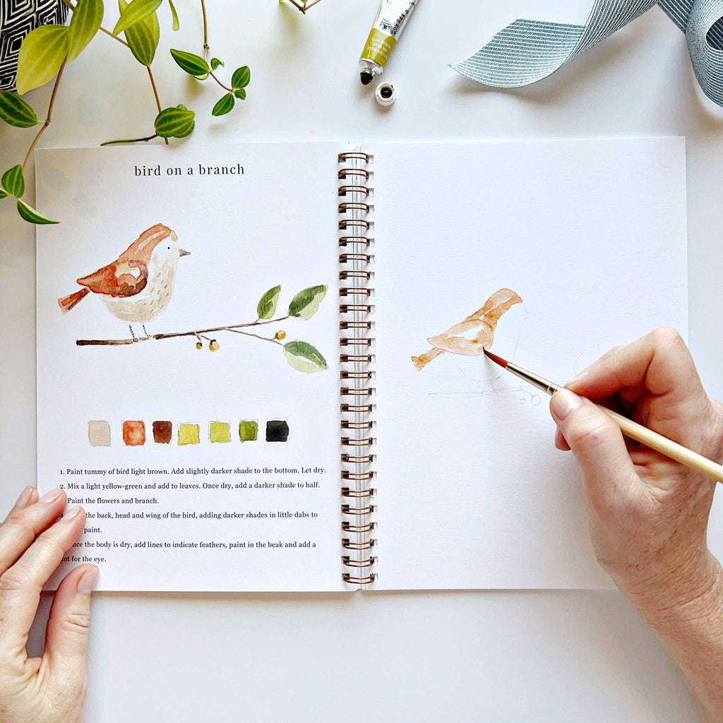 Animals Watercolor Workbook - Juniper Collective LLC