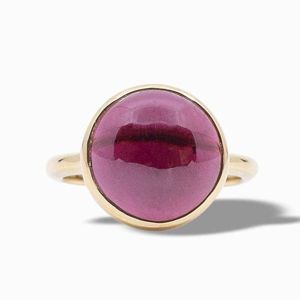Rainbow Ring in Garnet - Juniper Collective LLC