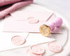 Wax seal stamp and wax stick set - Juniper Collective LLC