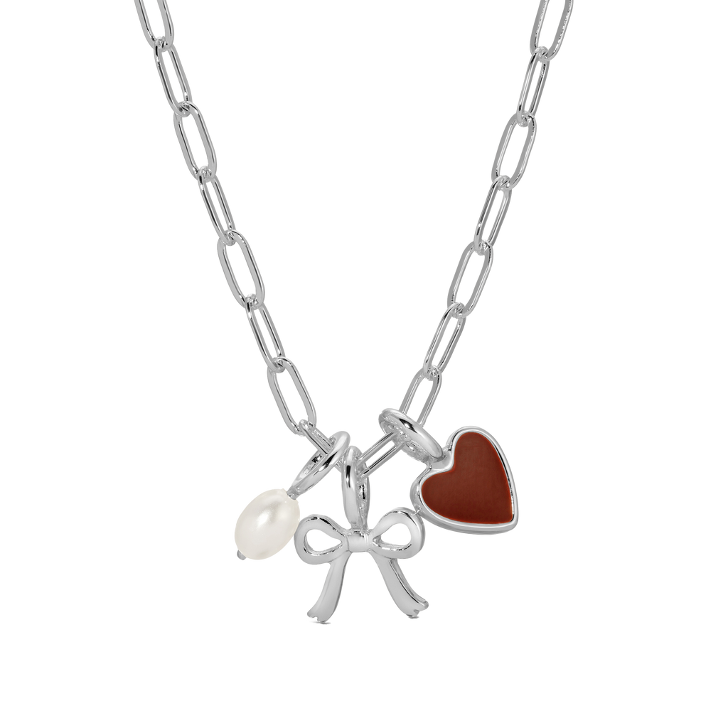 Charm Garden - Silver - Bow Charm - Juniper Collective LLC