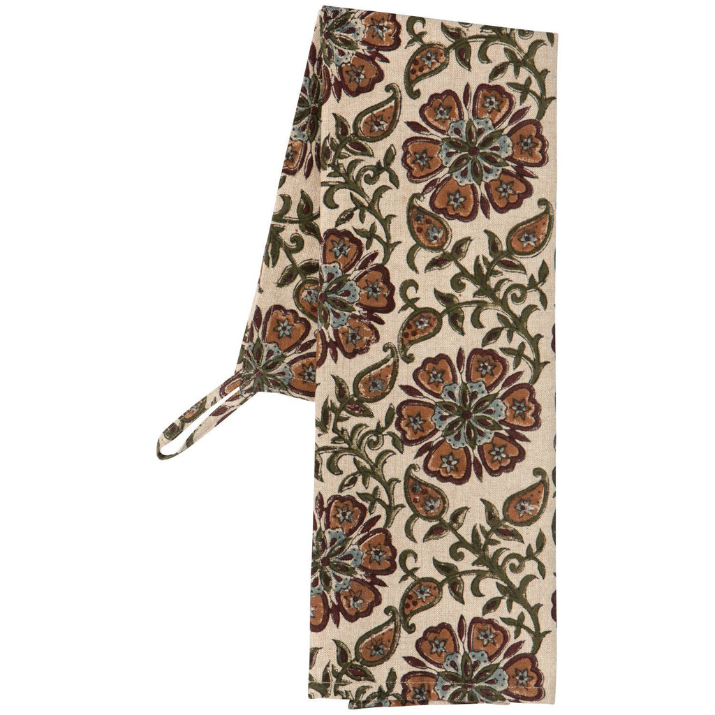 Elysian Block Print Dishtowel - Juniper Collective LLC