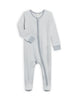 Peyton Stripe Romper in Grey & White Stripe - Juniper Collective LLC