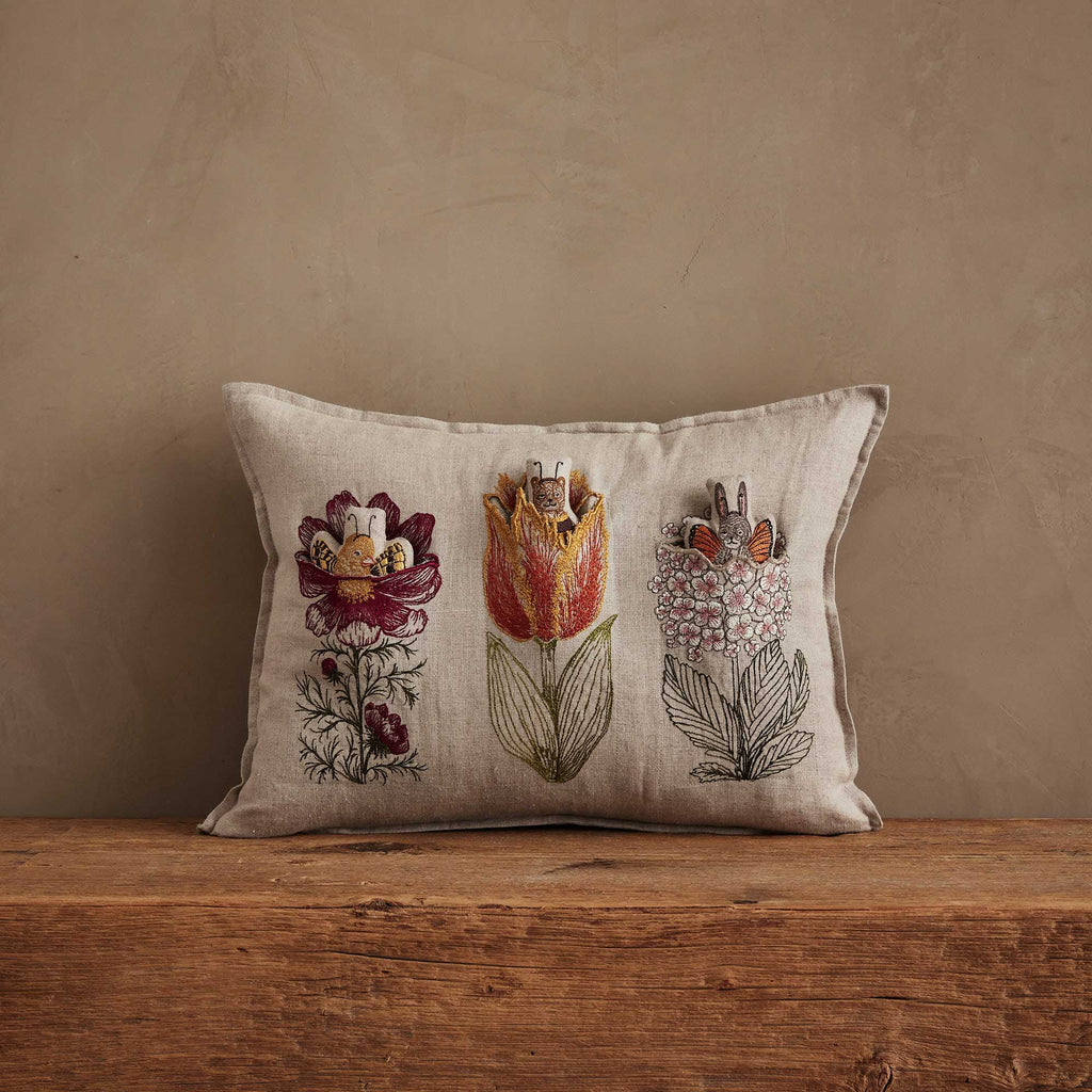 Flower Friends Pocket Pillow - Juniper Collective LLC
