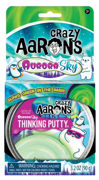 Aurora Sky - Full Size 4" Thinking Putty Tin - Juniper Collective LLC