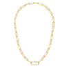 Paperclip Chain with Carabiner Clasp - Juniper Collective LLC