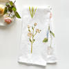 Garden flowers tea towel - Juniper Collective LLC