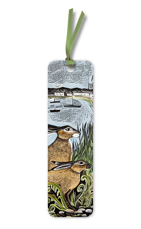 Angela Harding: Rathlin Hares Bookmarks (pack of 10) by - Juniper Collective LLC