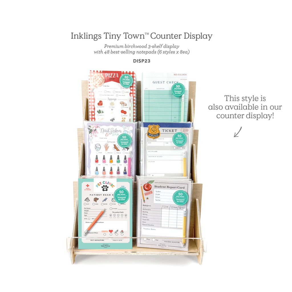 Inklings Tiny Town™ Play Notepad - Pet Clinic - Juniper Collective LLC