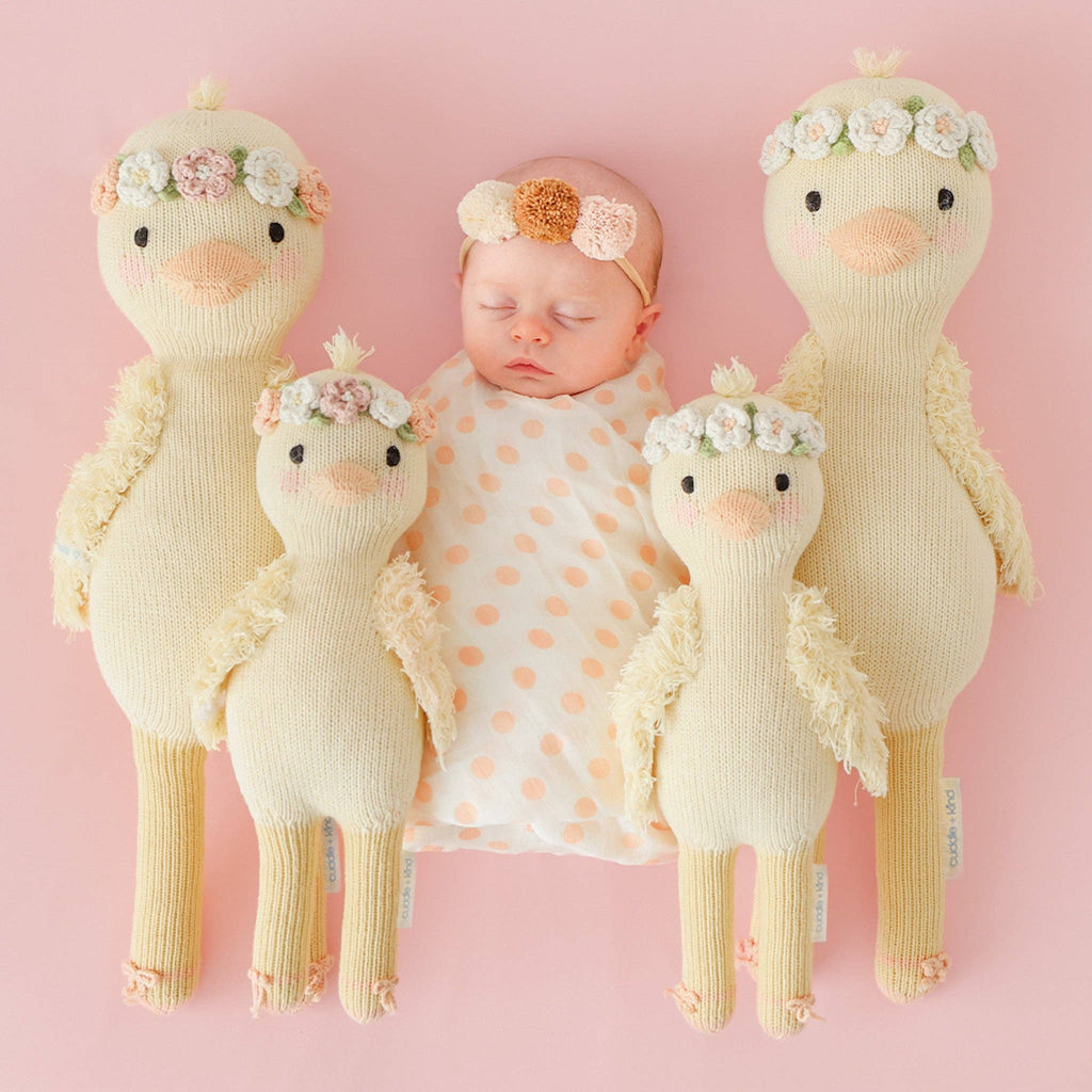 Flora the duckling (ivory), gives 10 meals - Juniper Collective LLC