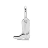 Charm Garden - Silver - Cowboy Boot Charm - Juniper Collective LLC
