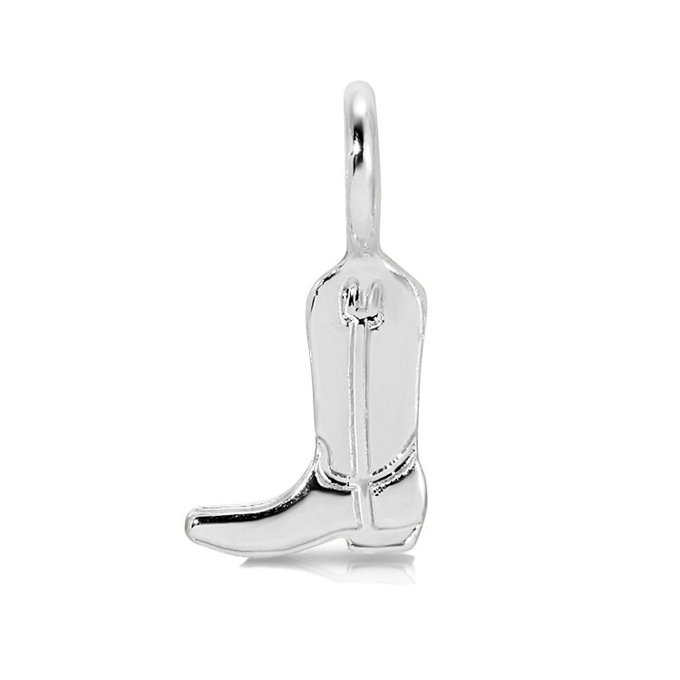 Charm Garden - Silver - Cowboy Boot Charm - Juniper Collective LLC