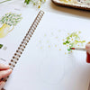 Flowers watercolor workbook - Juniper Collective LLC