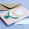 Wishing You A Very Sweet Birthday Sticker Scene Card - Juniper Collective LLC