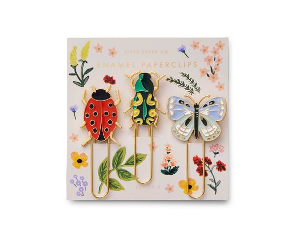 Curio Enamel Paper Clip Set - Juniper Collective LLC