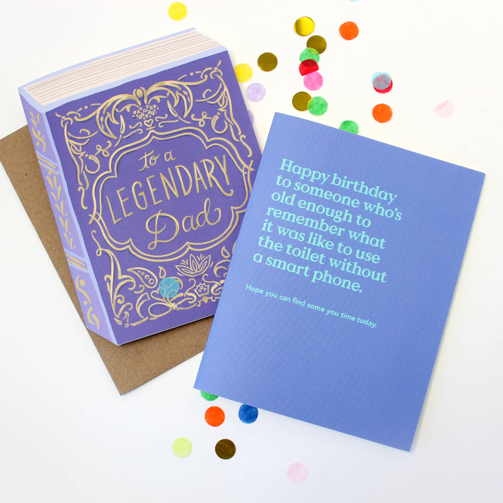 Legendary Dad Father's Day Card - Juniper Collective LLC