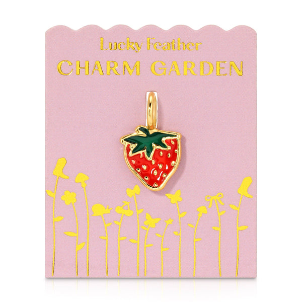 Charm Garden - Gold - Strawberry - Juniper Collective LLC