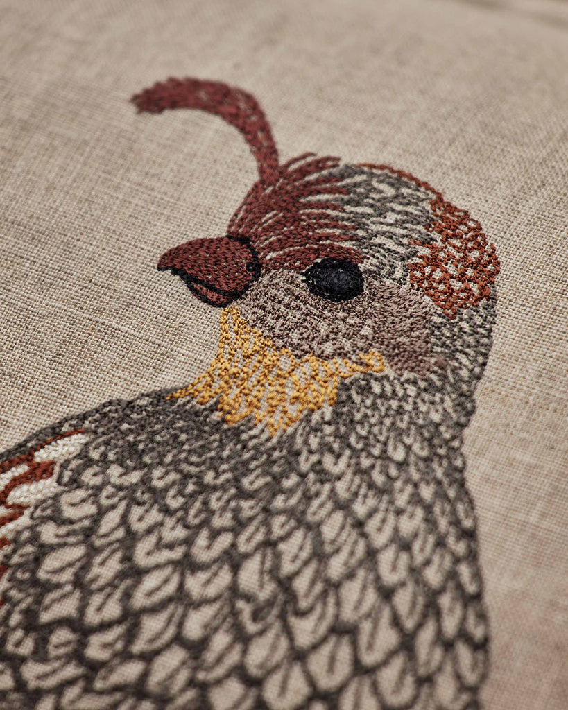Desert Quail Love Pillow - Juniper Collective LLC