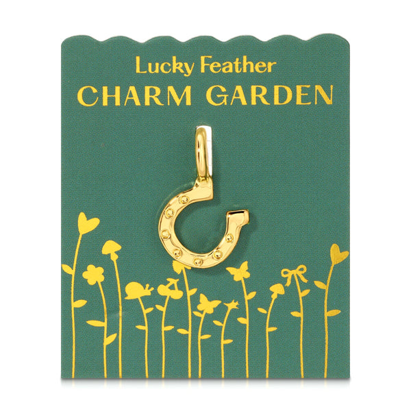 Charm Garden - Gold - Horseshoe - Juniper Collective LLC