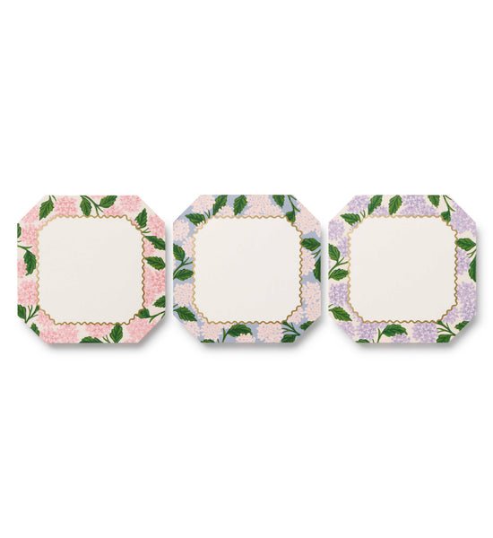 Pink Hydrangea Mini Notepad Trio - Juniper Collective LLC