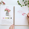 Bouquets watercolor workbook - Juniper Collective LLC